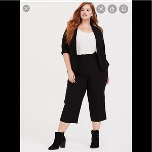 Torrid Wide Leg Crop Pants